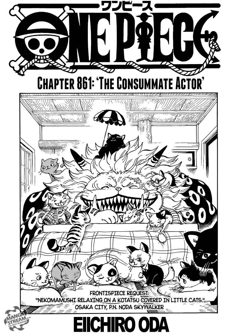 One Piece, Chapter 861 image 001
