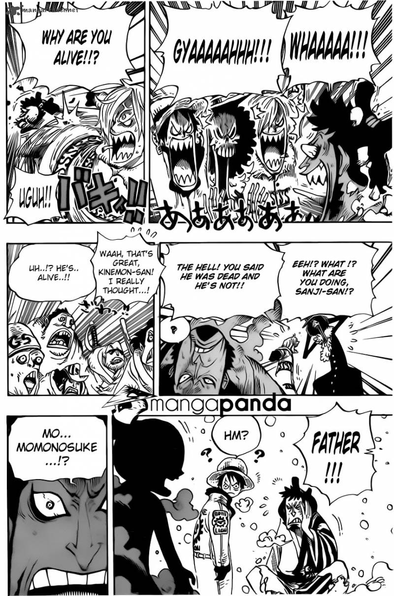 One Piece, Chapter 696 image 008