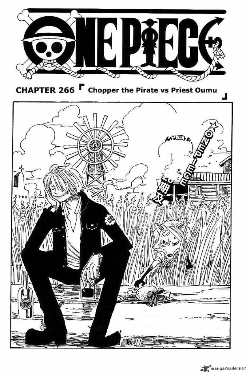 One Piece, Chapter 266 image 001