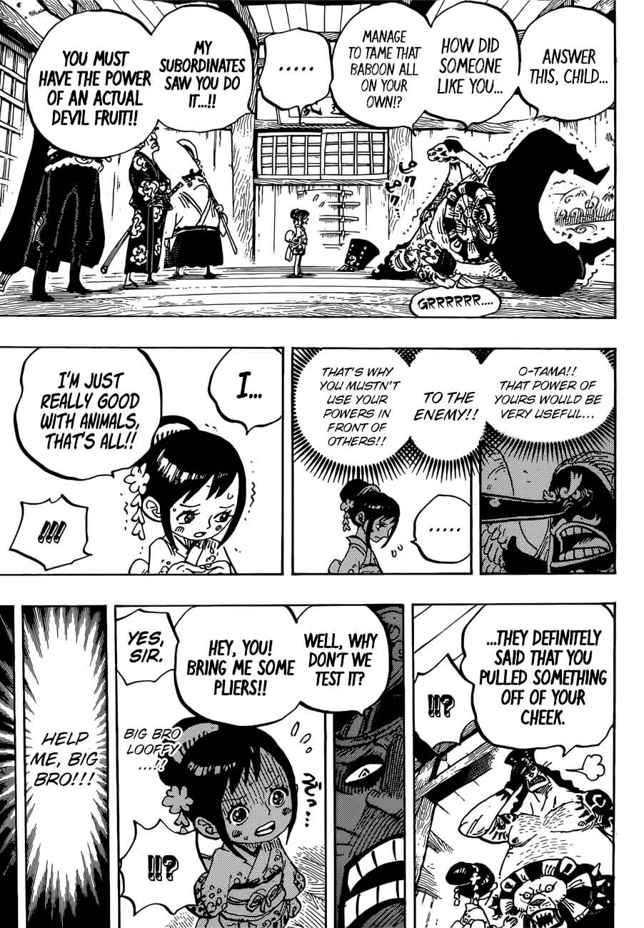 One Piece, Chapter 915 image 007