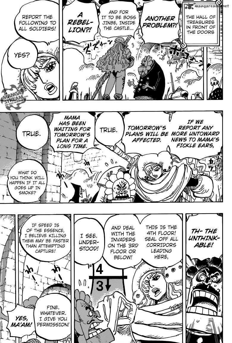 One Piece, Chapter 852 image 015