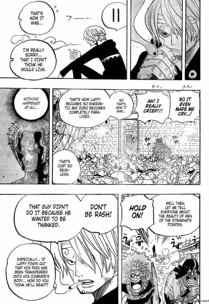 One Piece, Chapter 486 image 009