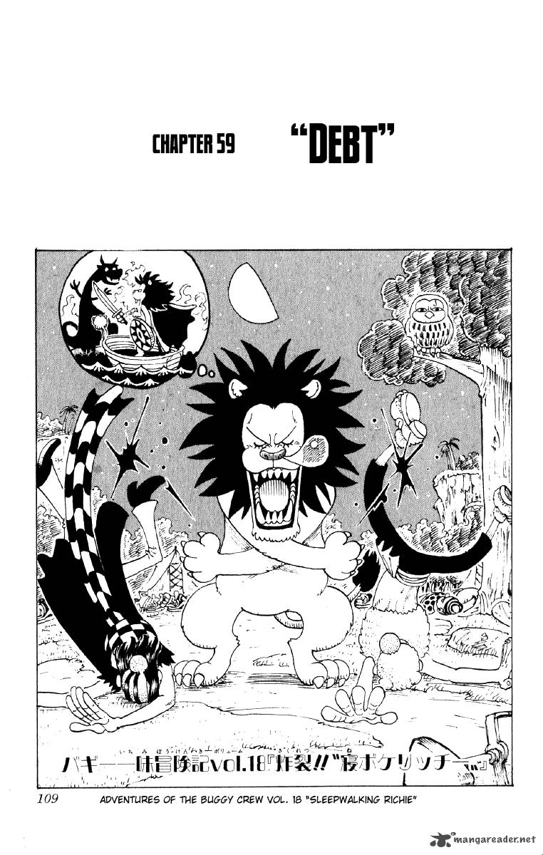 One Piece, Chapter 59 image 001