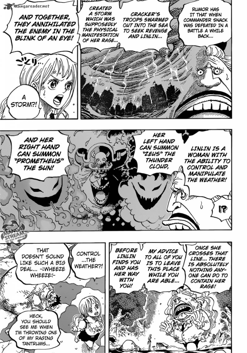 One Piece, Chapter 843 image 009