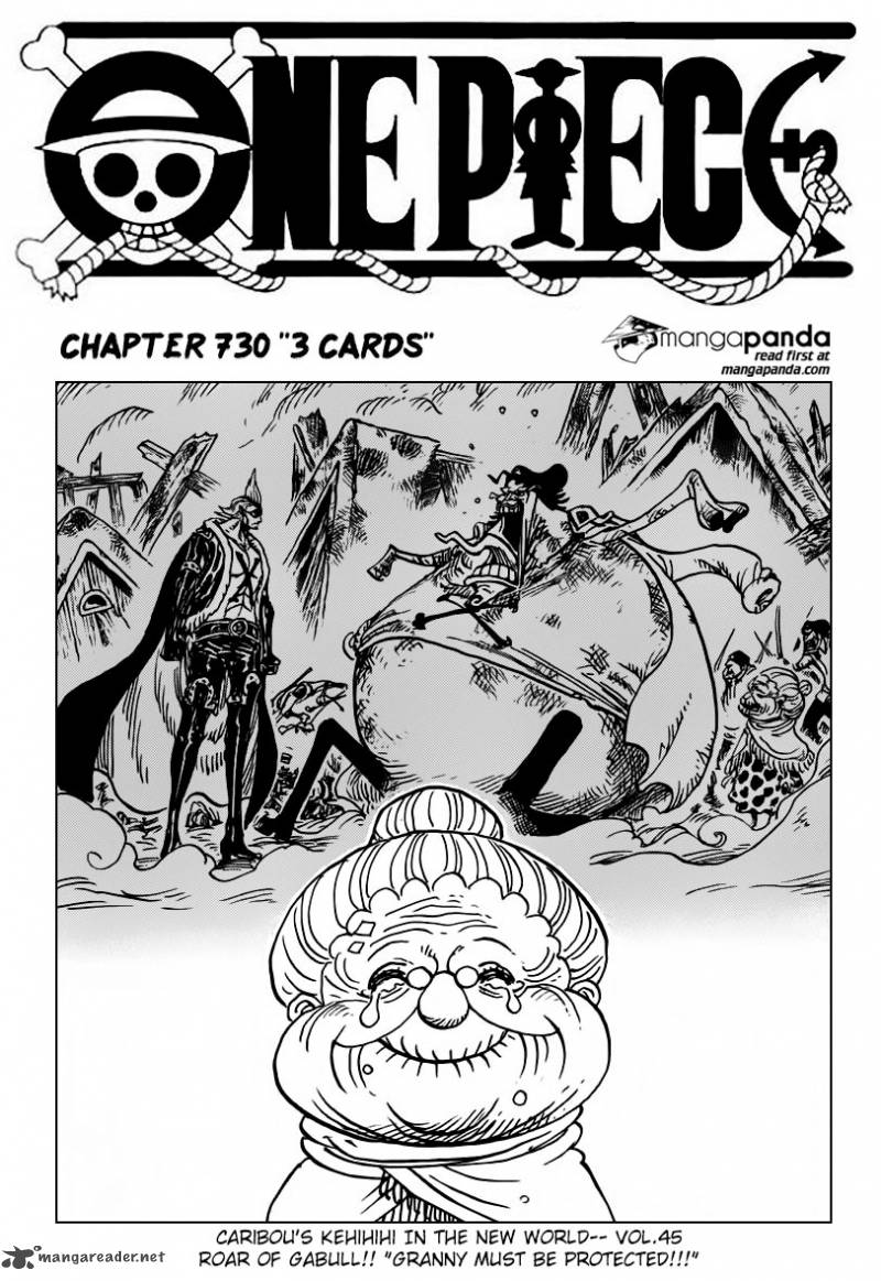 One Piece, Chapter 730 image 003