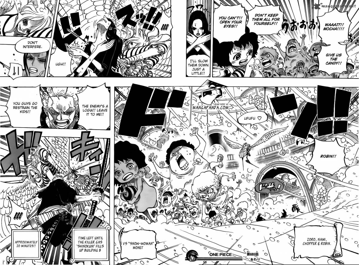 One Piece, Chapter 685 image 020