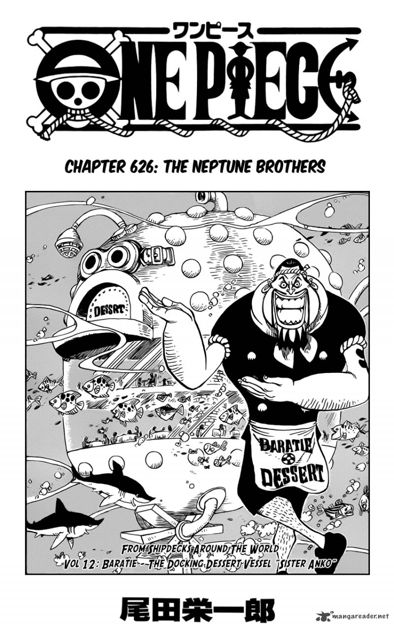 One Piece, Chapter 626 image 001