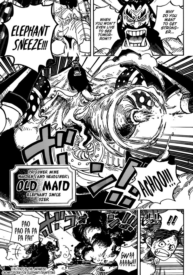 One Piece, Chapter 935 image 007