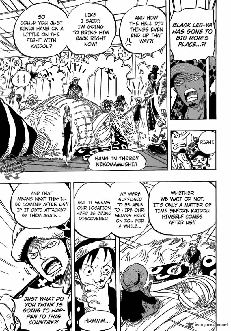 One Piece, Chapter 815 image 015