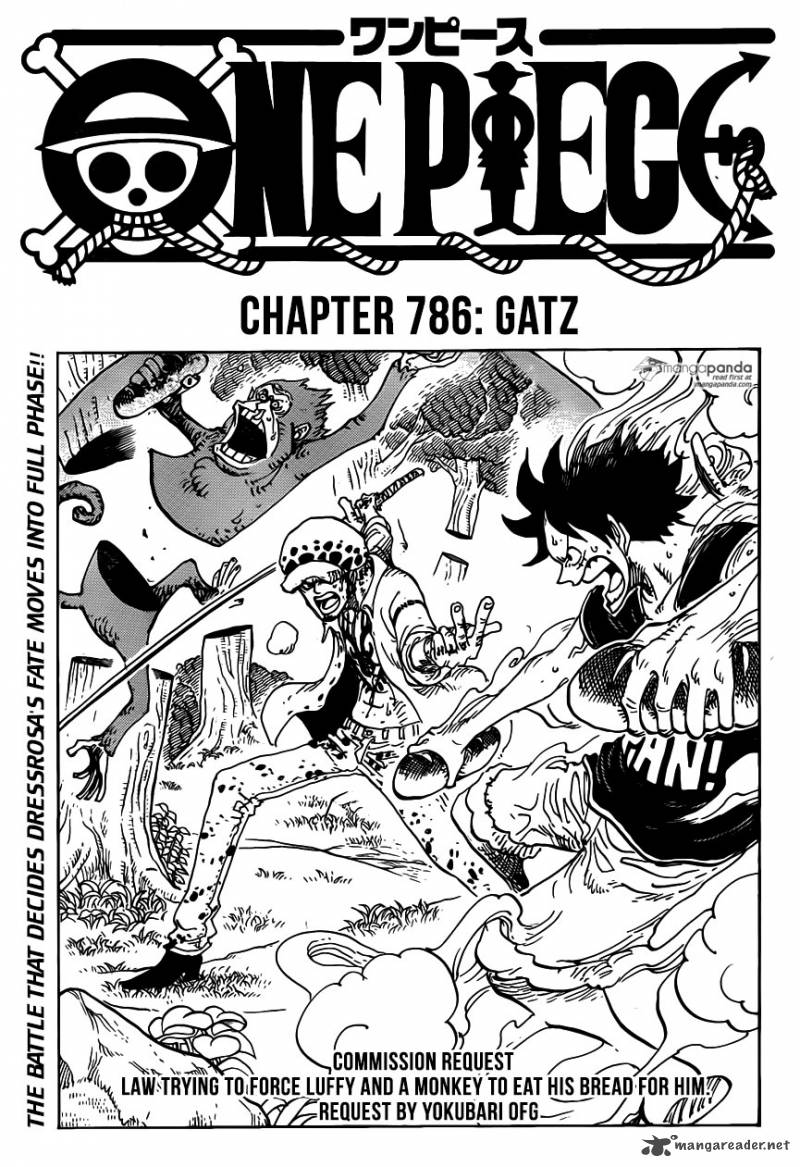 One Piece, Chapter 786 image 001