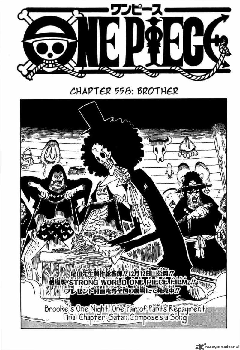 One Piece, Chapter 558 image 001