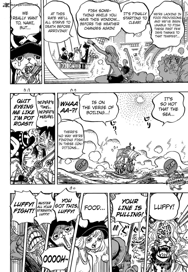 One Piece, Chapter 825 image 010