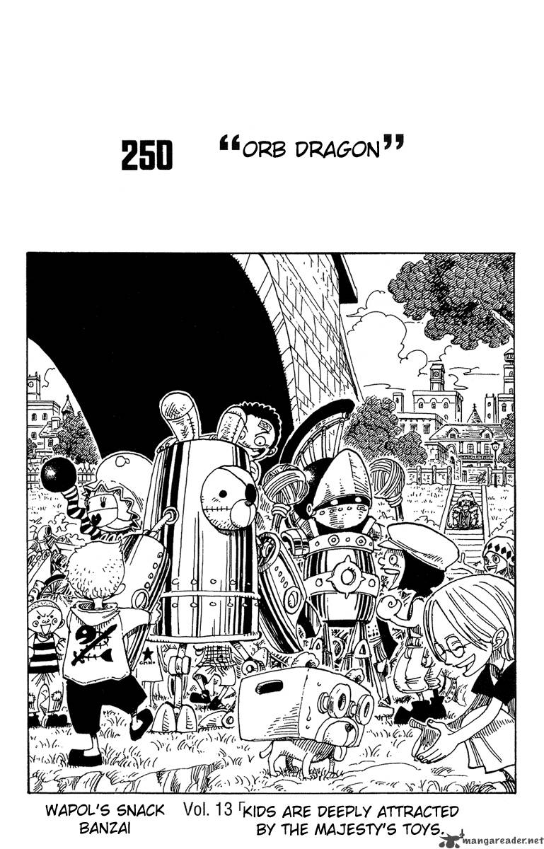 One Piece, Chapter 249 image 020