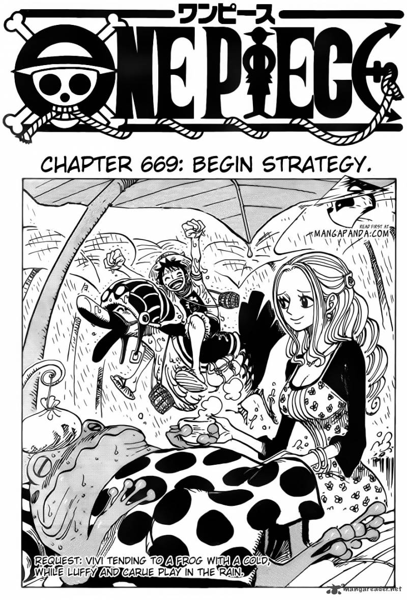 One Piece, Chapter 669 image 001