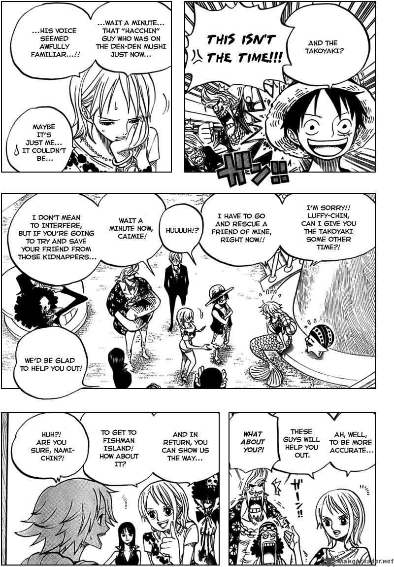 One Piece, Chapter 491 image 009