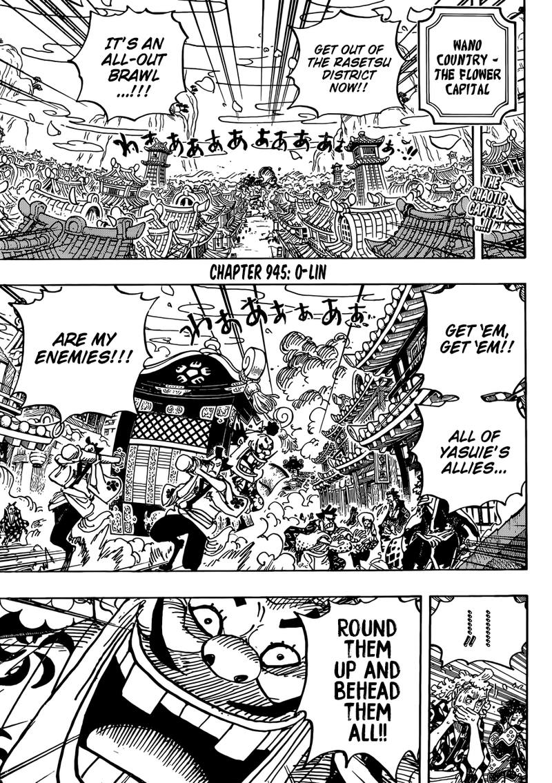 One Piece, Chapter 945 image 003