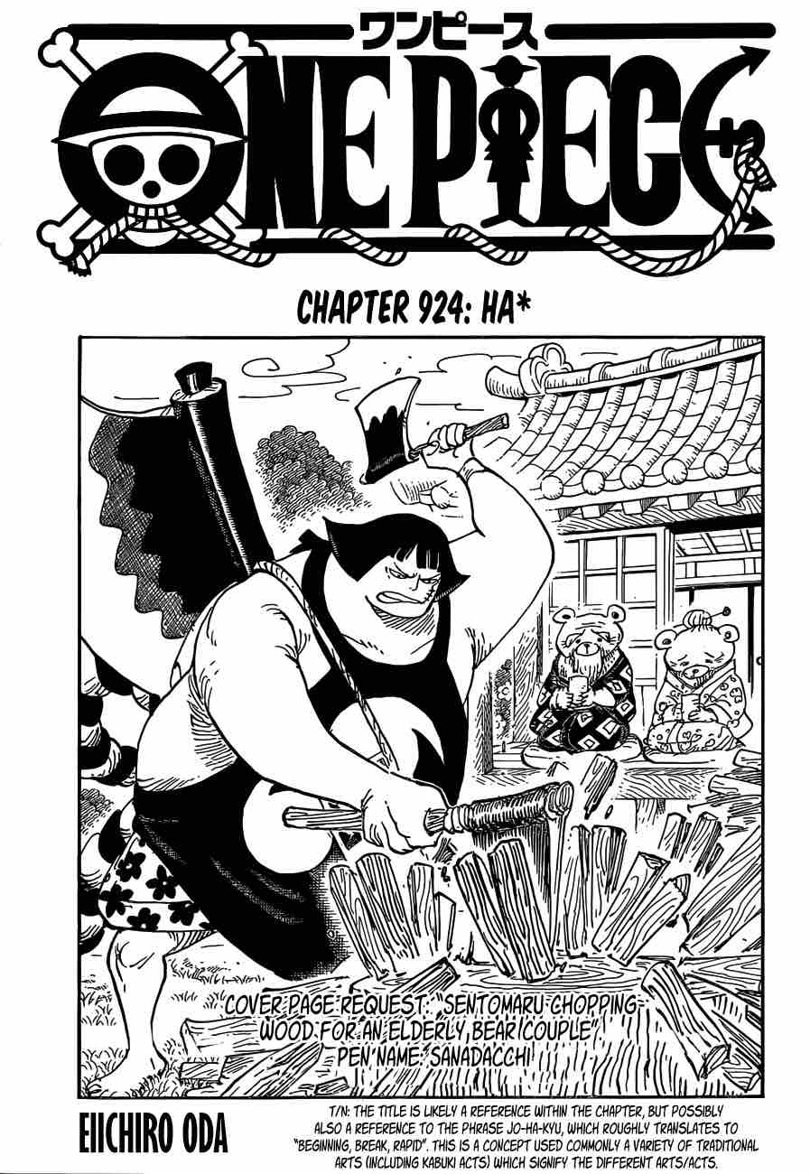One Piece, Chapter 924 image 001