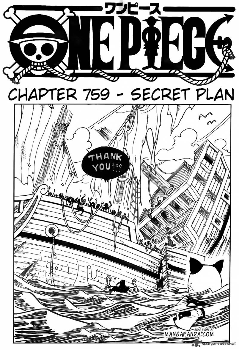 One Piece, Chapter 759 image 002