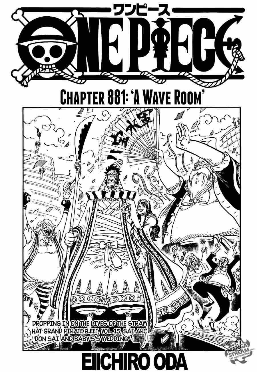 One Piece, Chapter 881 image 001