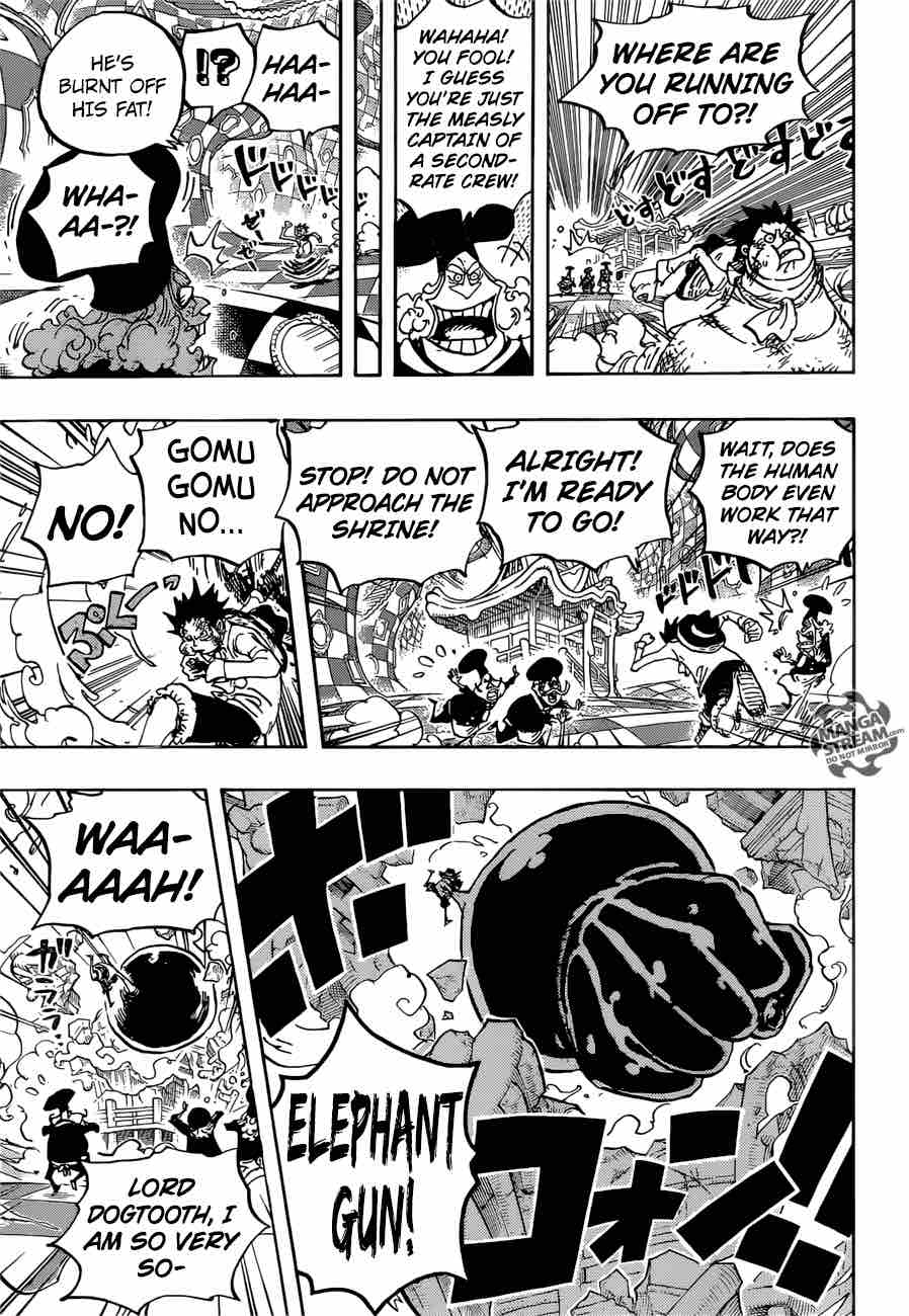 One Piece, Chapter 883 image 009