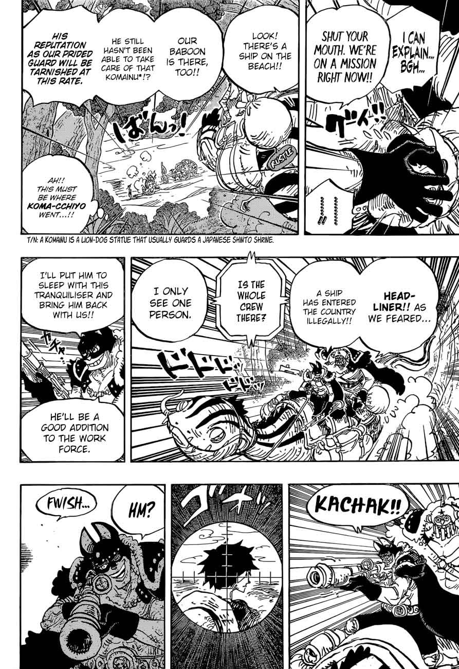 One Piece, Chapter 911 image 005