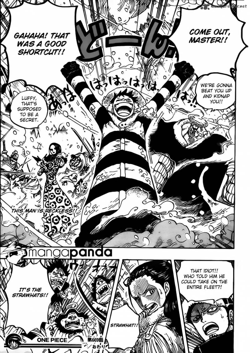 One Piece, Chapter 669 image 017