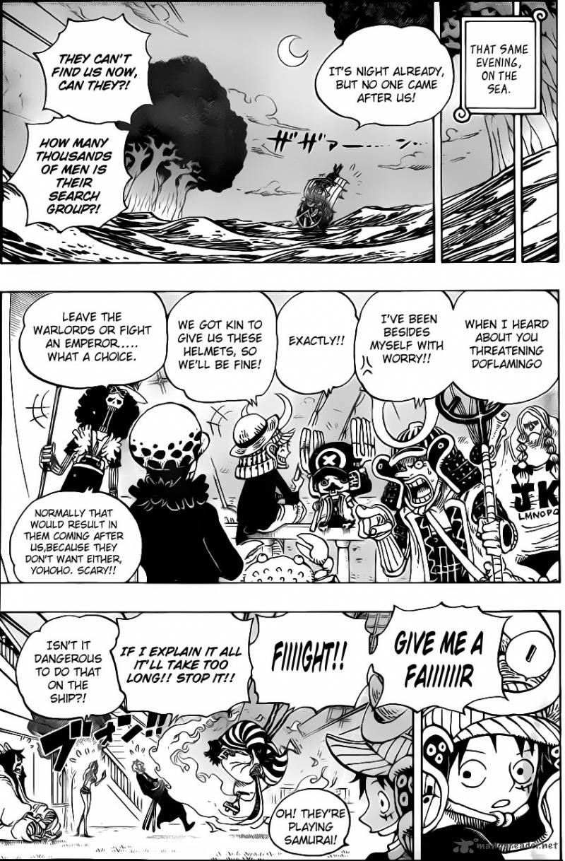 One Piece, Chapter 699 image 011