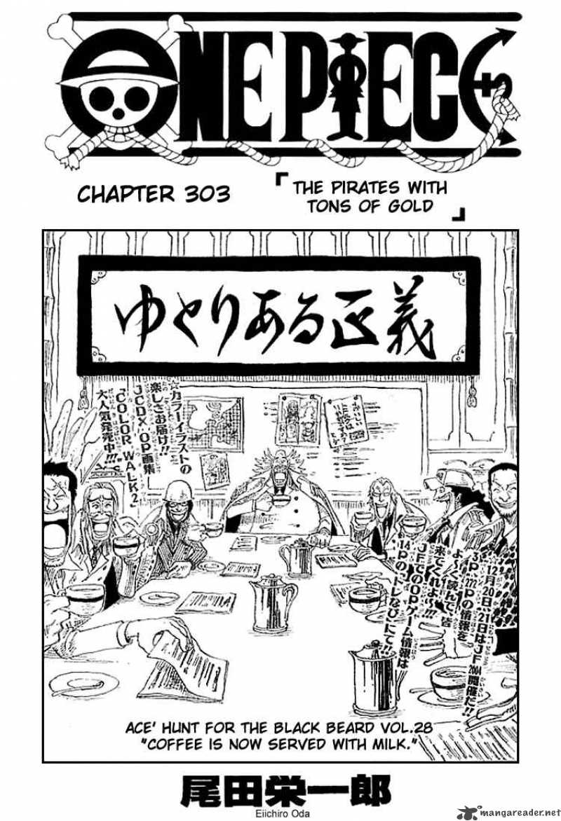 One Piece, Chapter 303 image 001