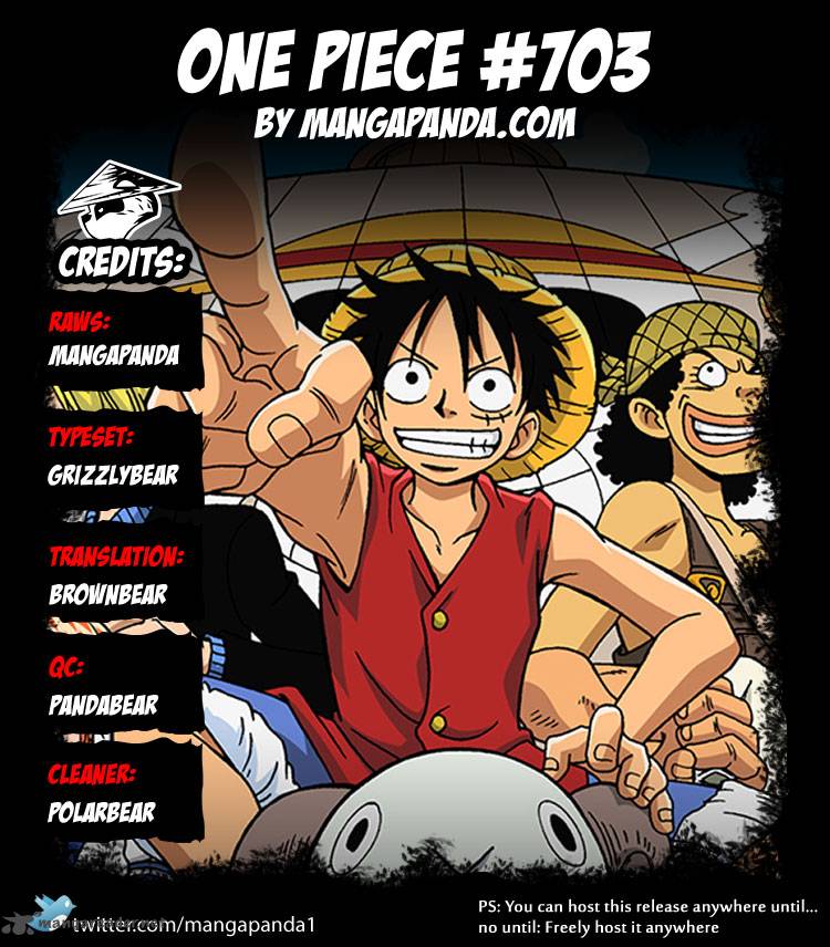 One Piece, Chapter 703 image 022