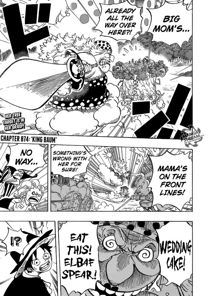 One Piece, Chapter 874 image 002