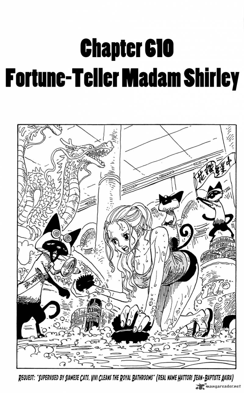 One Piece, Chapter 610 image 001