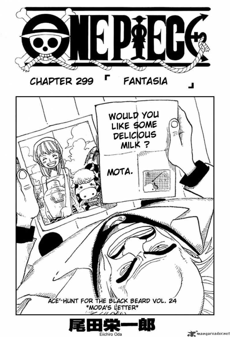 One Piece, Chapter 299 image 001