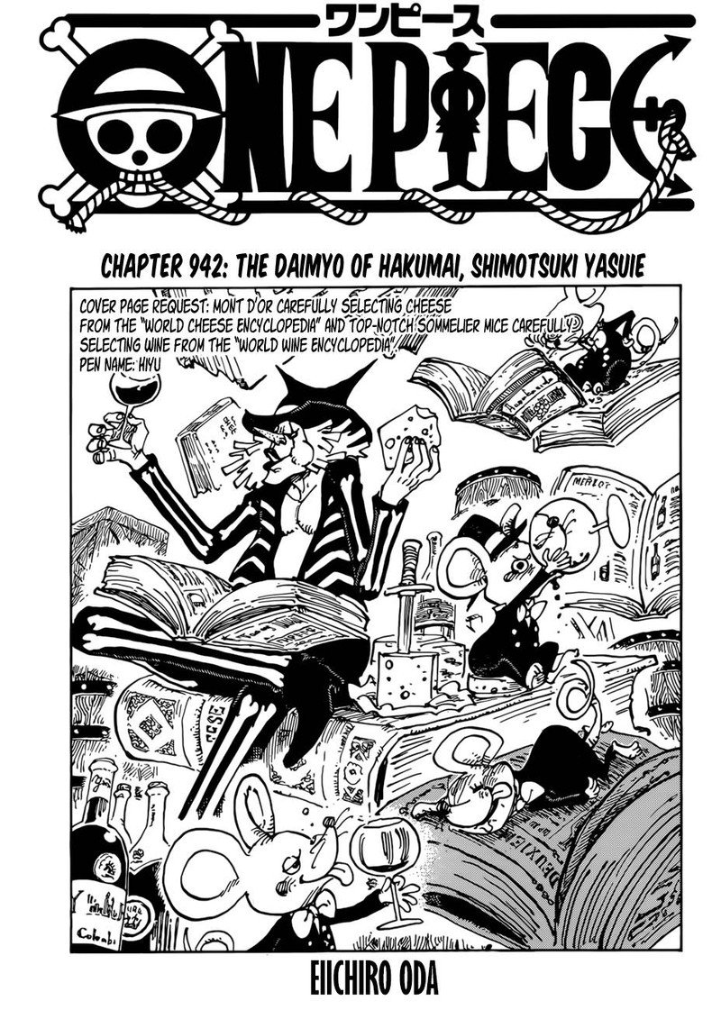 One Piece, Chapter 942 image 001