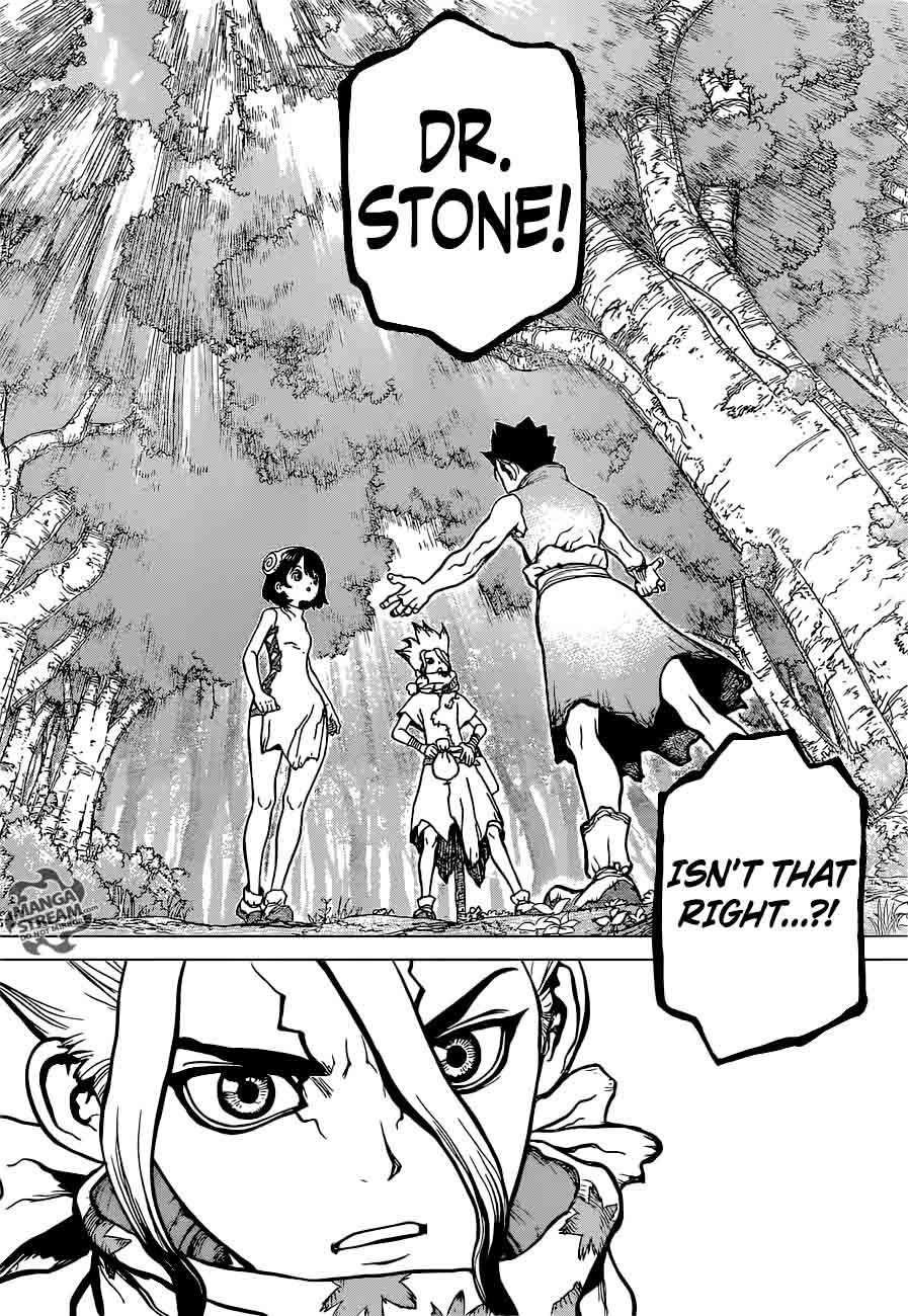 Dr. Stone, Chapter 15 Dr. Stone Manga Online