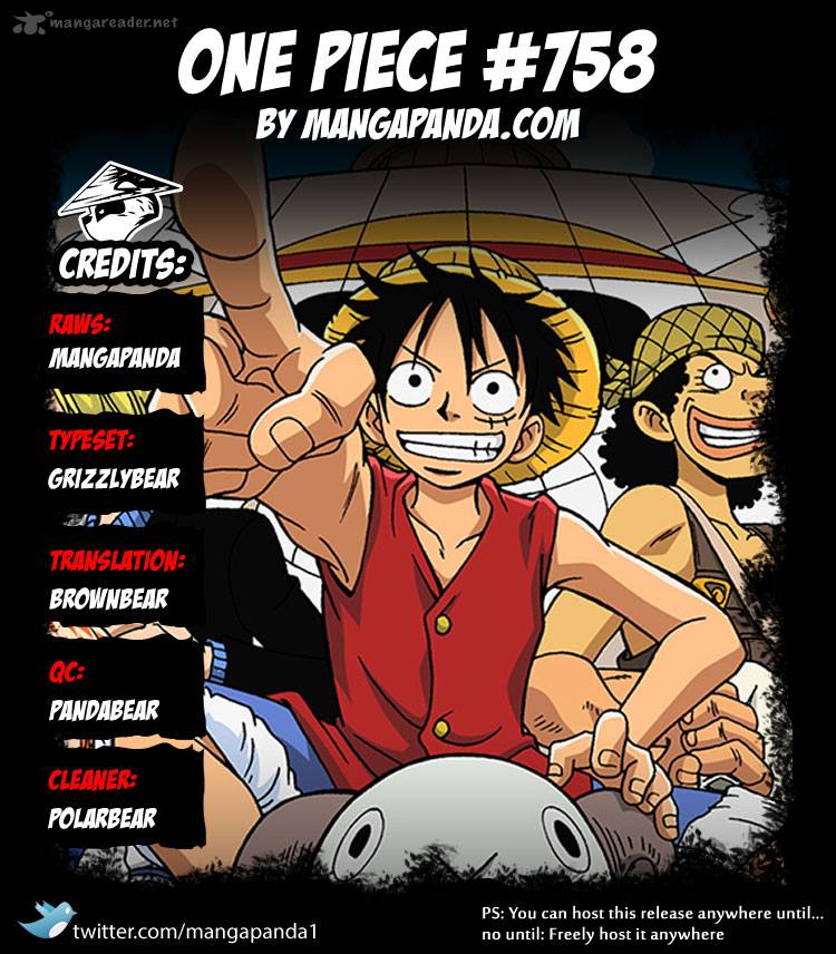 One Piece, Chapter 758 image 019