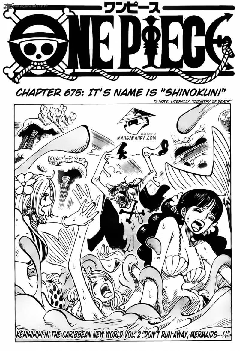 One Piece, Chapter 675 image 001