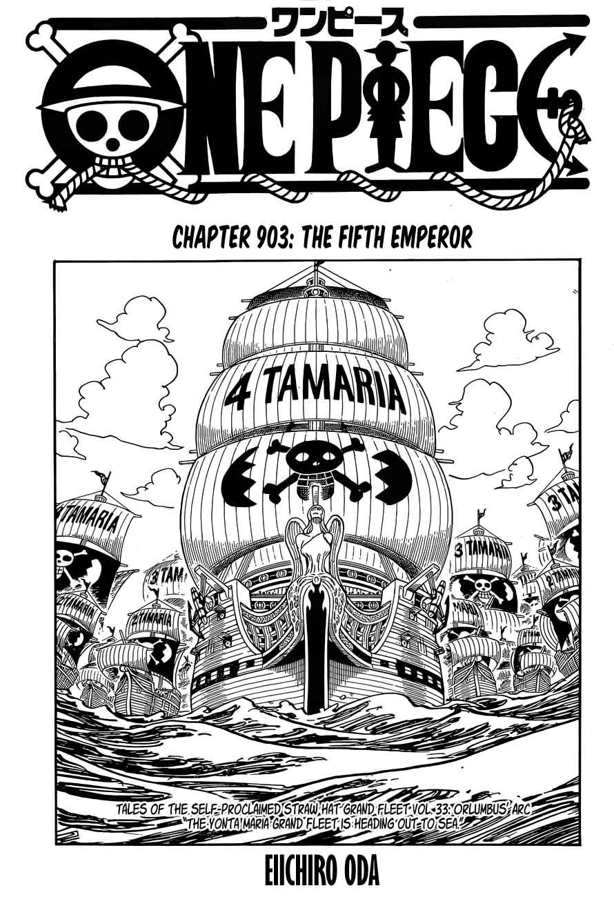 One Piece, Chapter 903 image 002