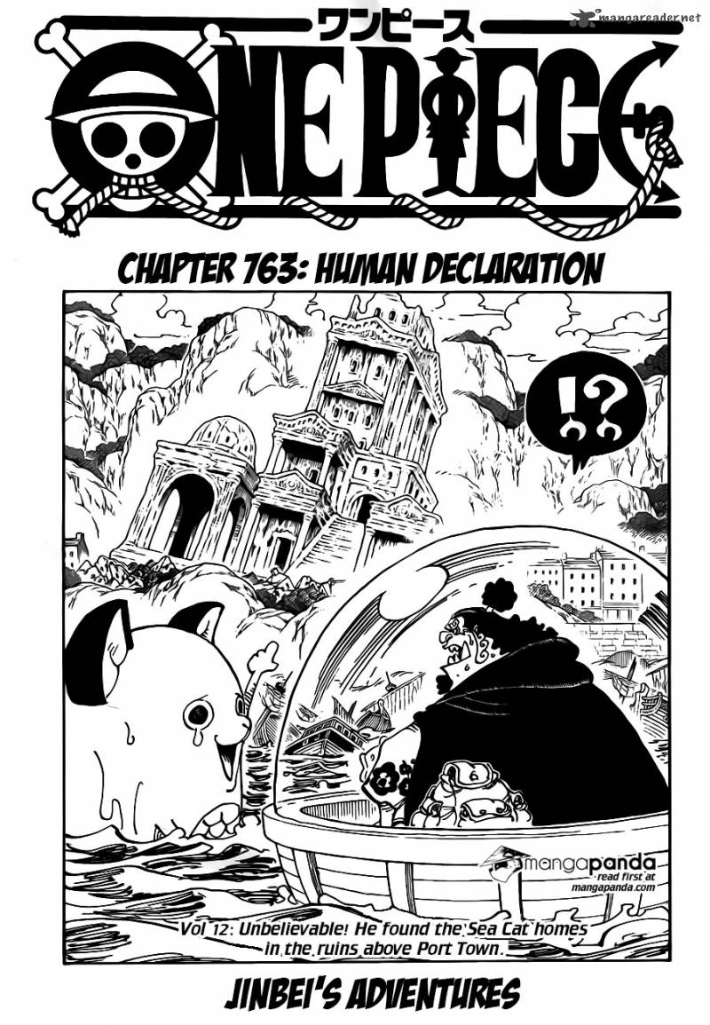 One Piece, Chapter 763 image 001