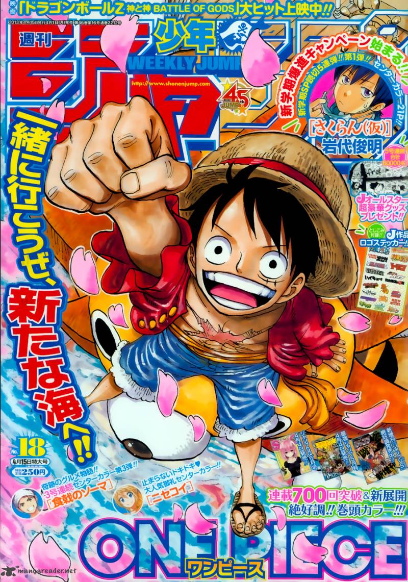 One Piece, Chapter 703 image 003