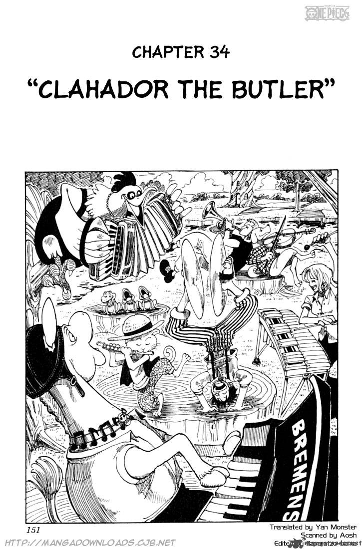 One Piece, Chapter 34 image 001