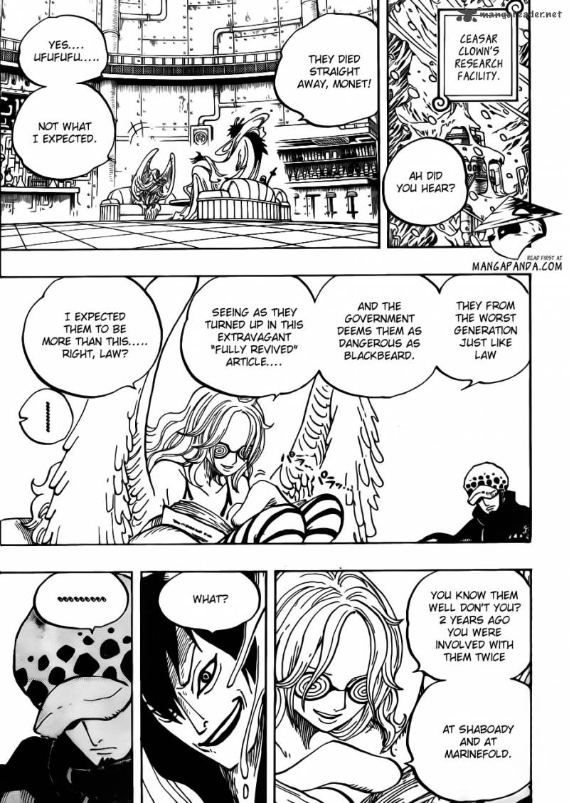 One Piece, Chapter 666 image 003