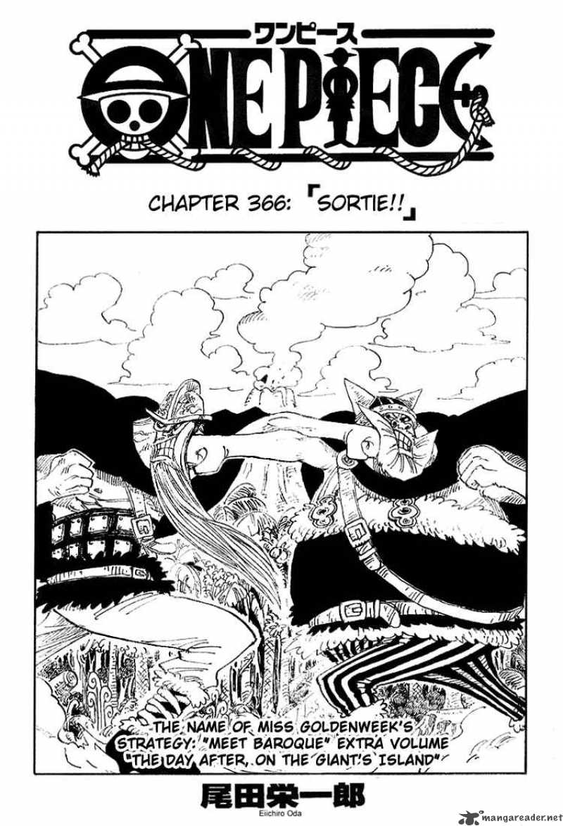 One Piece, Chapter 366 image 001