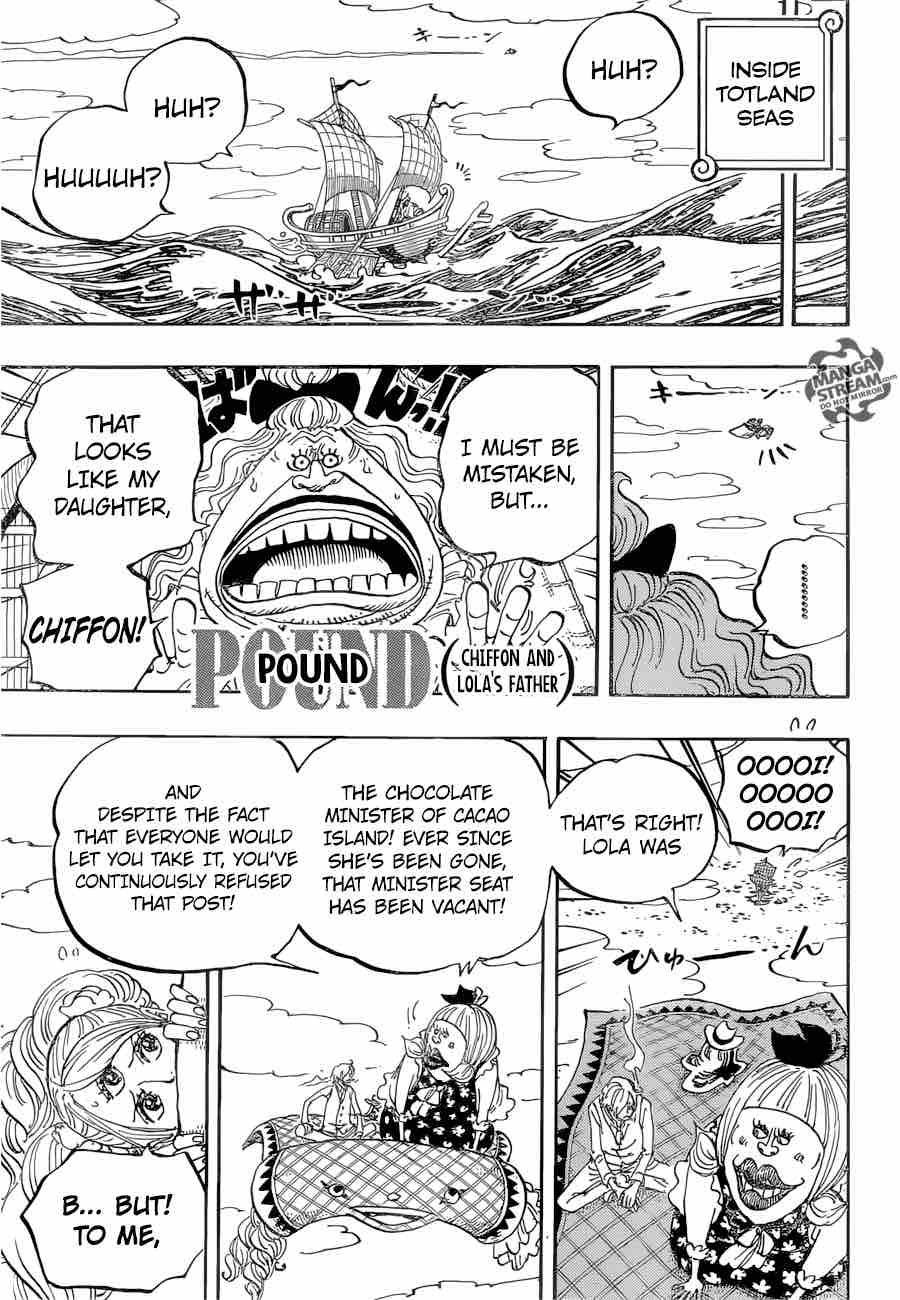 One Piece, Chapter 879 image 009