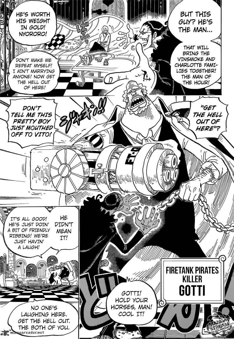 One Piece, Chapter 825 image 007
