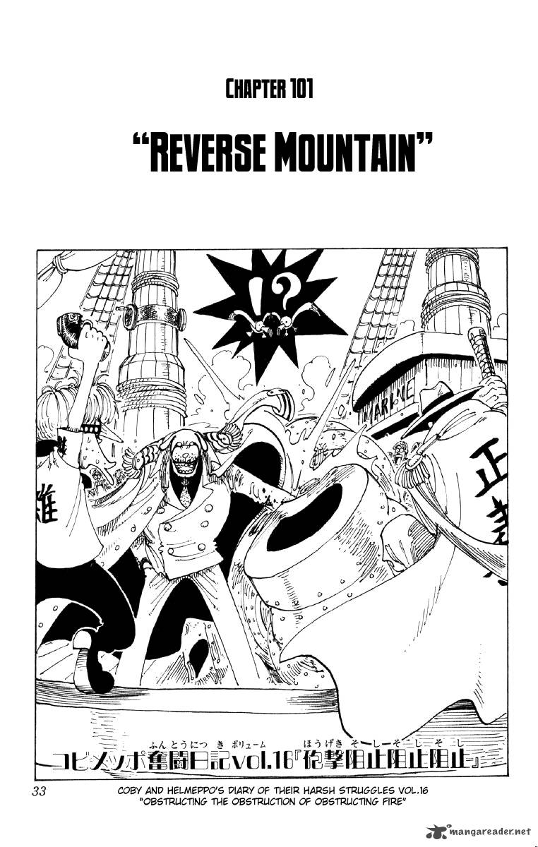 One Piece, Chapter 101 image 001