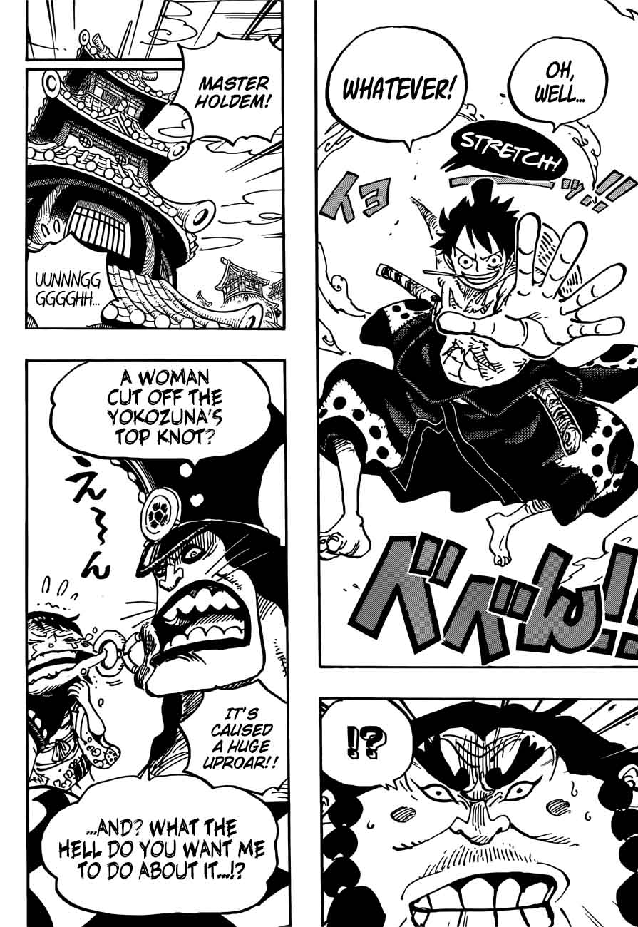 One Piece, Chapter 916 image 010