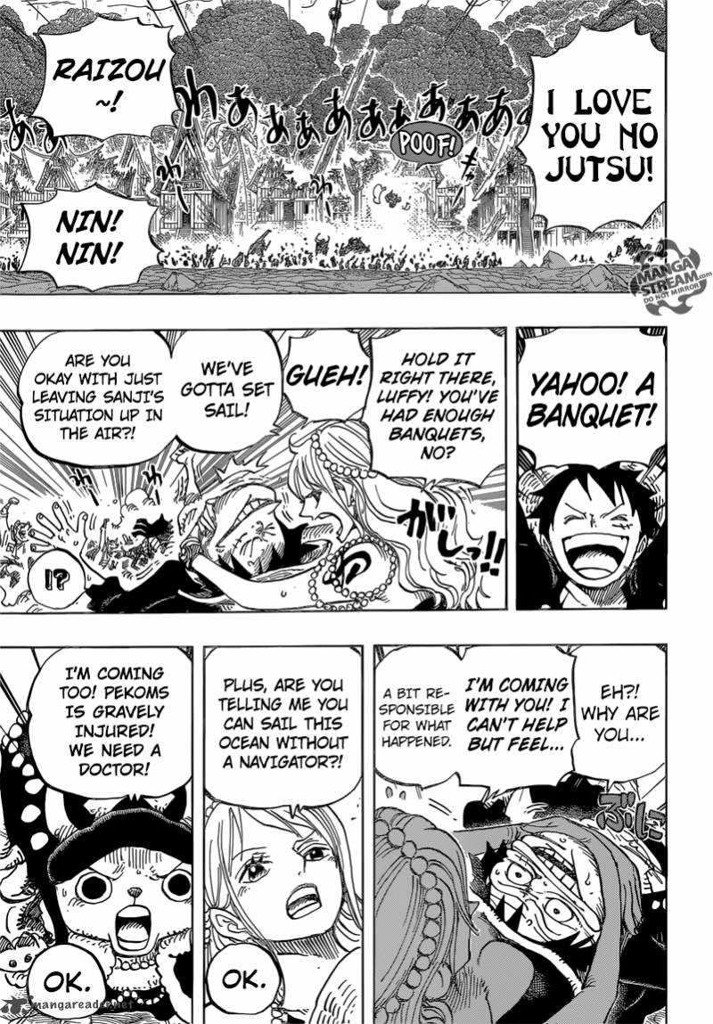 One Piece, Chapter 820 image 017