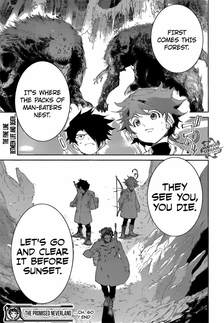 the promised neverland manga book chapter 60