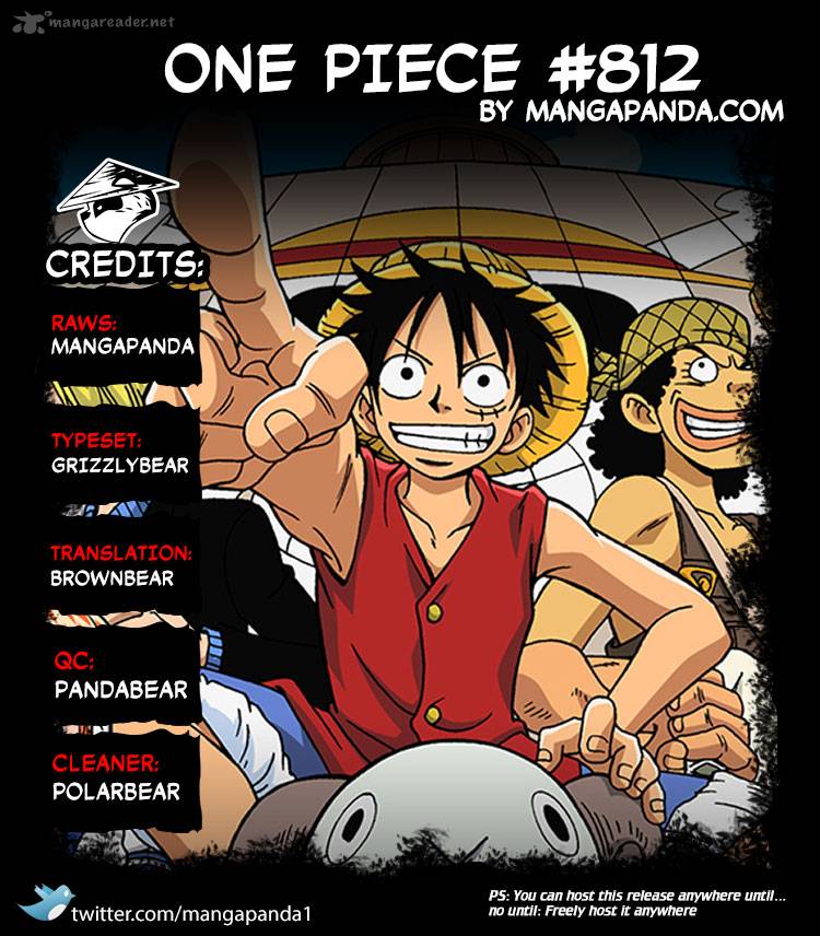 One Piece, Chapter 812 image 018