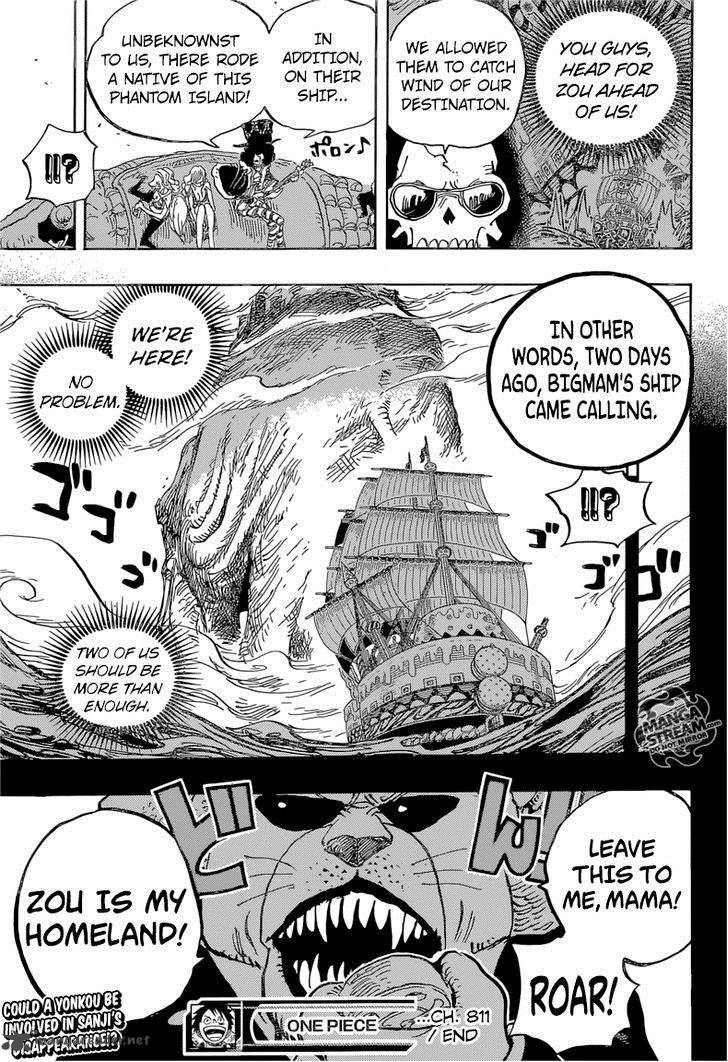 One Piece, Chapter 811 image 020